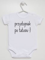 przystojniak po tattusiu body z krótkim rękawem kolor biały 086 przystojniak po tattusiu body z krótkim rękawem kolor biały 086