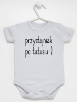 przystojniak po tattusiu body z krótkim rękawem kolor szary 086 przystojniak po tattusiu body z krótkim rękawem kolor szary 086
