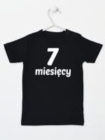 siedem miesięcy koszulka z krótkim rękawem kolor czarny 019