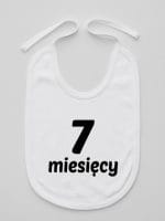 siedem miesięcy śliniak niemowlęcy kolor biały 019