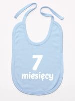 siedem miesięcy śliniak niemowlęcy kolor błękitny 019