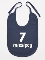 siedem miesięcy śliniak niemowlęcy kolor granatowy 019