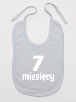 siedem miesięcy śliniak niemowlęcy kolor szary 019