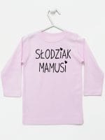 słodziak mamusi koszulka z długim rękawem kolor różowy 066