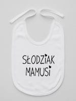 słodziak mamusi śliniak niemowlęcy kolor biały 066