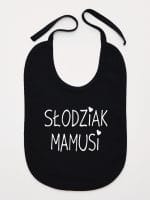 słodziak mamusi śliniak niemowlęcy kolor czarny 066