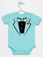 smoking body z krótkim rękawem kolor miętowy 008