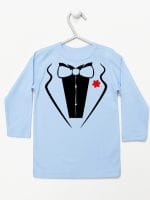 smoking koszulka z długim rękawem kolor błękitny 008