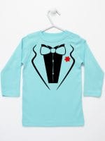 smoking koszulka z długim rękawem kolor miętowy 008