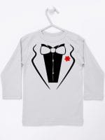 smoking koszulka z długim rękawem kolor szary 008