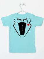 smoking koszulka z krótkim rękawem kolor miętowy 008