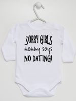sorry girls mommy says no dating body z długim rękawem kolor biały 186