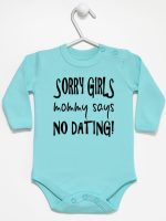 sorry girls mommy says no dating body z długim rękawem kolor miętowy 186