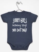 sorry girls mommy says no dating body z krótkim rękawem kolor granatowy 186