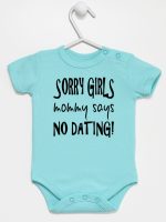 sorry girls mommy says no dating body z krótkim rękawem kolor miętowy 186