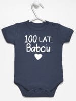 sto lat babciu body z krótkim rękawem kolor granatowy 062 sto lat babciu body z krótkim rękawem kolor granatowy 062