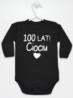 sto lat ciociu body z długim rękawem kolor czarny 060 sto lat ciociu body z długim rękawem kolor czarny 060
