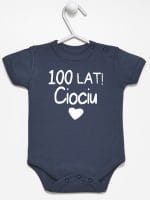 sto lat ciociu body z krótkim rękawem kolor granatowy 060 sto lat ciociu body z krótkim rękawem kolor granatowy 060