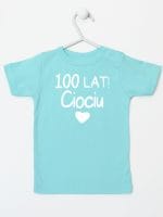 sto lat ciociu koszulka z krótkim rękawem kolor miętowy 060