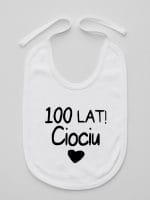 sto lat ciociu śliniak niemowlęcy kolor biały 060