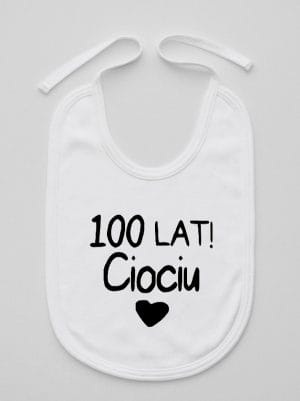 sto lat ciociu śliniak niemowlęcy kolor biały 060