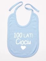 sto lat ciociu śliniak niemowlęcy kolor błękitny 060