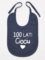 sto lat ciociu śliniak niemowlęcy kolor granatowy 060