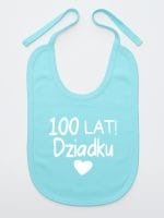 sto lat dziadku śliniak niemowlęcy kolor miętowy 063