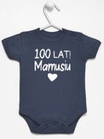 sto lat mamusiu body z krótkim rękawem kolor granatowy 064 sto lat mamusiu body z krótkim rękawem kolor granatowy 064