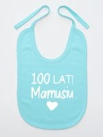 sto lat mamusiu śliniak niemowlęcy kolor miętowy 064