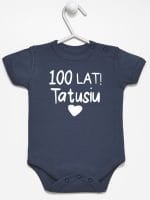 sto lat tatusiu body z krótkim rękawem kolor granatowy 065 sto lat tatusiu body z krótkim rękawem kolor granatowy 065