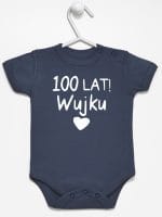 sto lat wujku body z krótkim rękawem kolor granatowy 061 sto lat wujku body z krótkim rękawem kolor granatowy 061