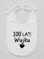 sto lat wujku śliniak niemowlęcy kolor biały 061