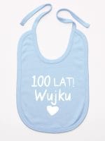 sto lat wujku śliniak niemowlęcy kolor błękitny 061