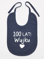 sto lat wujku śliniak niemowlęcy kolor granatowy 061