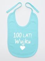 sto lat wujku śliniak niemowlęcy kolor miętowy 061