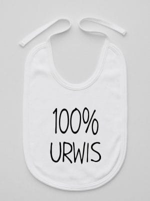 sto procent urwis śliniak niemowlęcy kolor biały 059