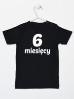 sześć miesięcy koszulka z krótkim rękawem kolor czarny 018