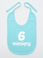 sześć miesięcy śliniak niemowlęcy kolor miętowy 018
