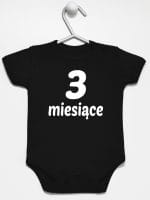 trzy miesiące body z krótkim rękawem kolor czarny 015 trzy miesiące body z krótkim rękawem kolor czarny 015