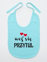 weż się przytul śliniak niemowlęcy kolor miętowy 209