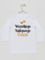 wszystkiego najlepszego babciu z sercami koszulka z długim rękawem kolor biały 254 wszystkiego najlepszego babciu z sercami koszulka z długim rękawem kolor biały 254