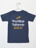 wszystkiego najlepszego babciu z sercami koszulka z krótkim rękawem kolor granatowy 254 wszystkiego najlepszego babciu z sercami koszulka z krótkim rękawem kolor granatowy 254