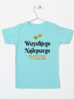 wszystkiego najlepszego babciu z sercami koszulka z krótkim rękawem kolor miętowy 254 wszystkiego najlepszego babciu z sercami koszulka z krótkim rękawem kolor miętowy 254