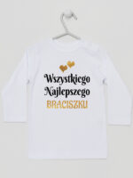 wszystkiego najlepszego braciszku z sercami koszulka z długim rękawem kolor biały 256 wszystkiego najlepszego braciszku z sercami koszulka z długim rękawem kolor biały 256