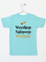 wszystkiego najlepszego braciszku z sercami koszulka z krótkim rękawem kolor miętowy 256 wszystkiego najlepszego braciszku z sercami koszulka z krótkim rękawem kolor miętowy 256