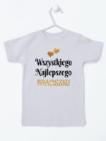 wszystkiego najlepszego braciszku z sercami koszulka z krótkim rękawem kolor szary 256 wszystkiego najlepszego braciszku z sercami koszulka z krótkim rękawem kolor szary 256