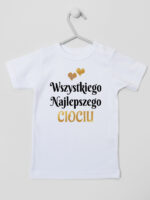 wszystkiego najlepszego ciociu z sercami koszulka z krótkim rękawem kolor biały 251 wszystkiego najlepszego ciociu z sercami koszulka z krótkim rękawem kolor biały 251