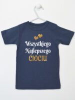 wszystkiego najlepszego ciociu z sercami koszulka z krótkim rękawem kolor granatowy 251 wszystkiego najlepszego ciociu z sercami koszulka z krótkim rękawem kolor granatowy 251