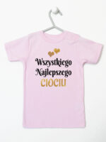 wszystkiego najlepszego ciociu z sercami koszulka z krótkim rękawem kolor różowy 251 wszystkiego najlepszego ciociu z sercami koszulka z krótkim rękawem kolor różowy 251